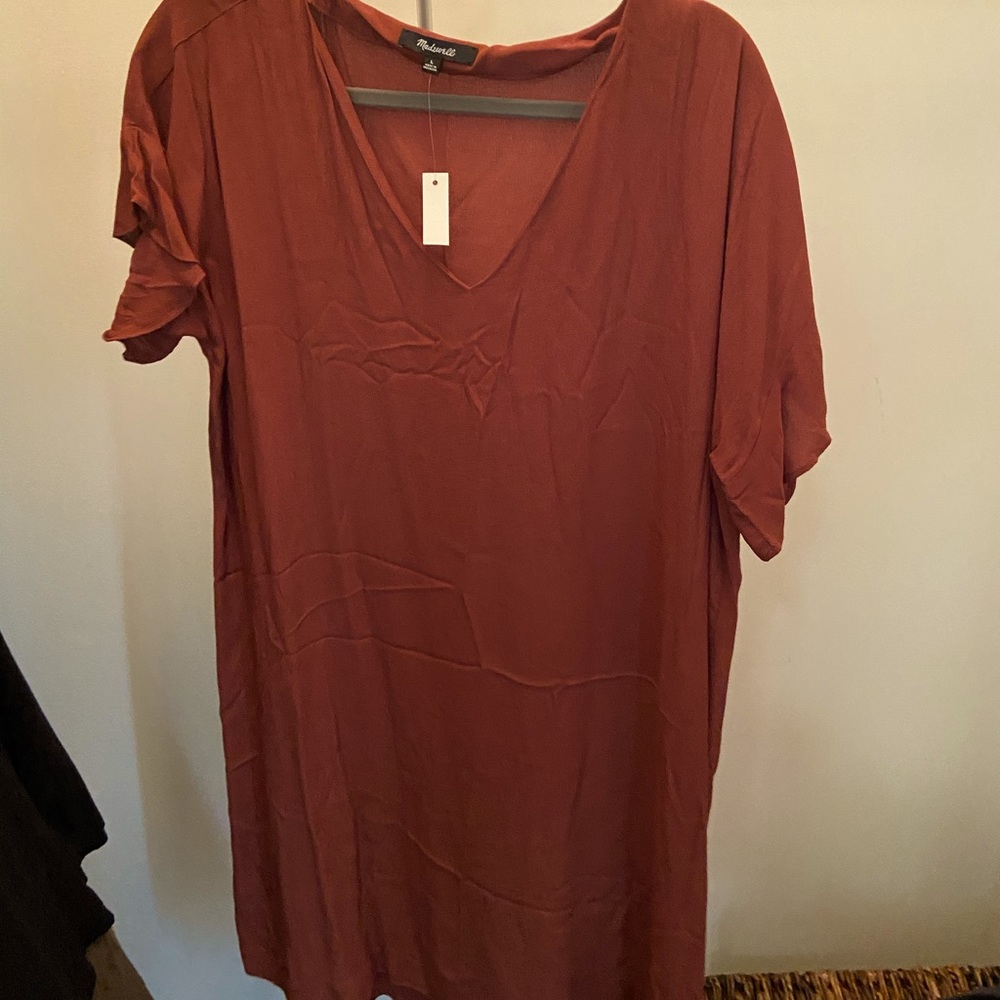 Madewell NWT Novel Shift dress